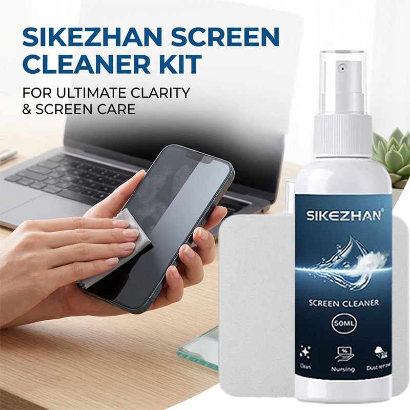 Screen Cleaning Kit - Skuteczny zestaw do czyszczenia ekranów LCD,