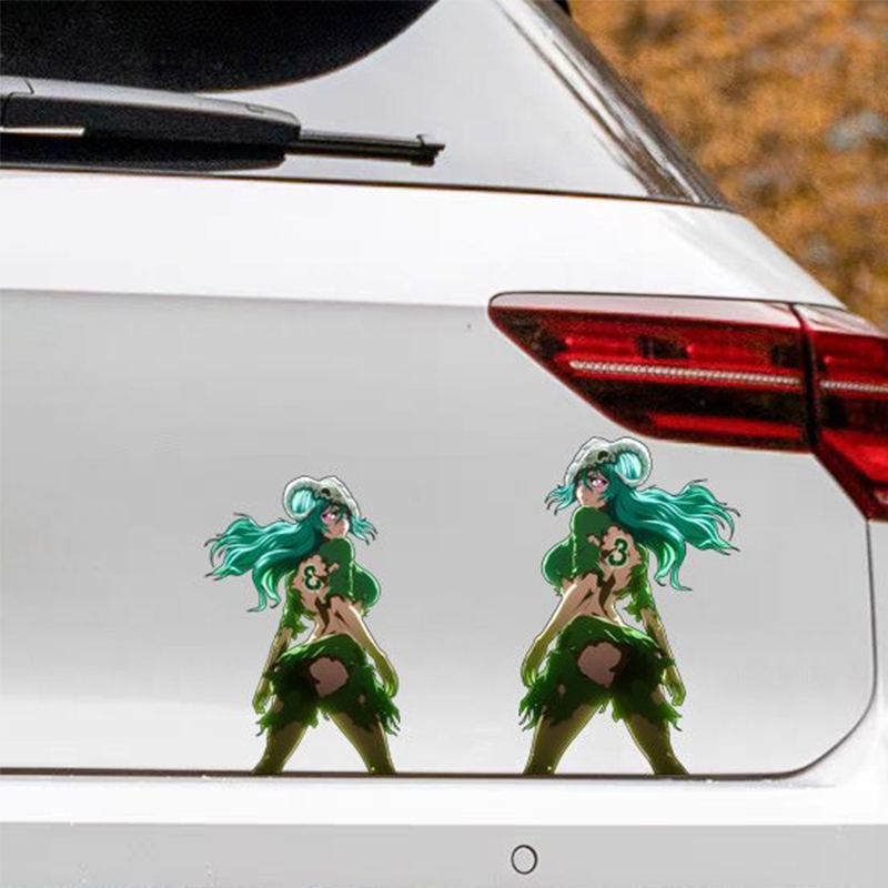 Laptop Accessories Girls - Naklejka na samochód Bleach Cute Nelliel