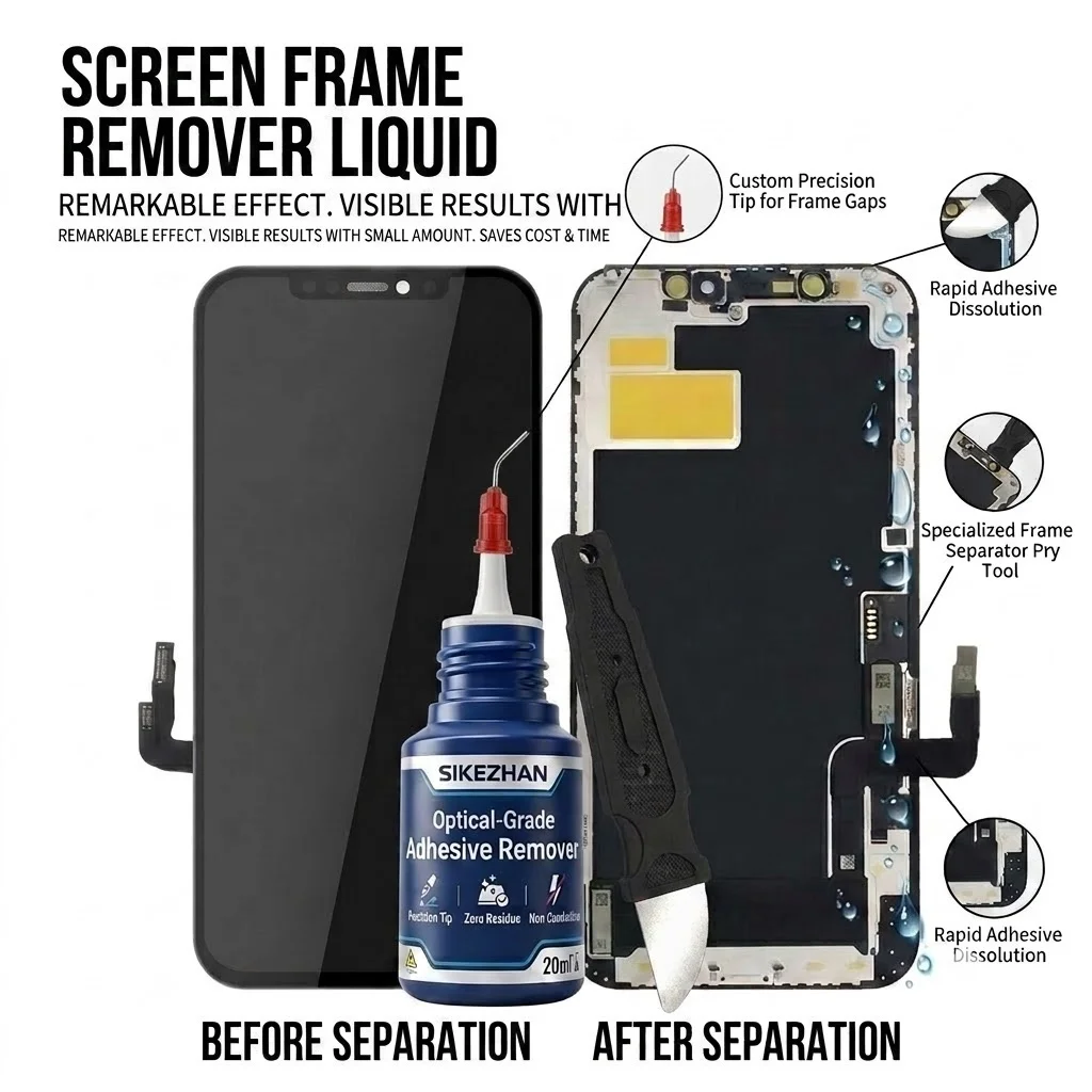Screen Cleaning Kit - Zestaw do usuwania kleju optycznego SIKEZHAN