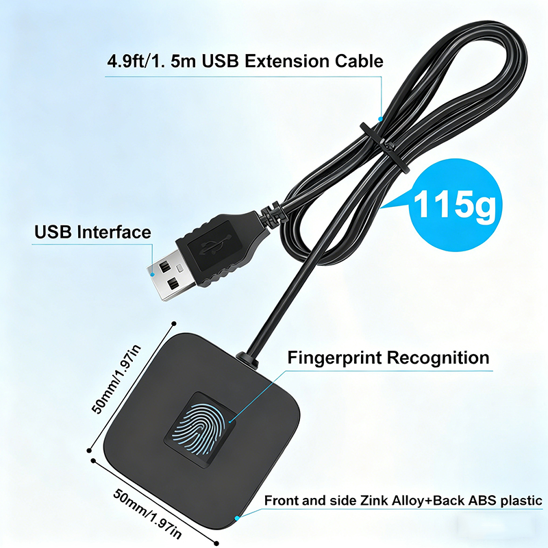 Czytnik linii papilarnych USB  – Fingerprint Reader Usb recenzja i cena