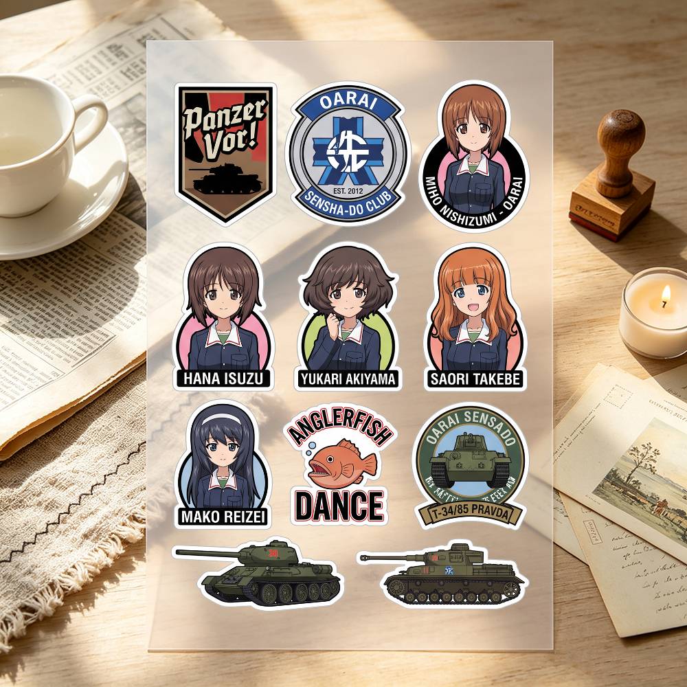 Naklejki motocyklowe Anime Gir – Laptop Accessories Girls recenzja i cena