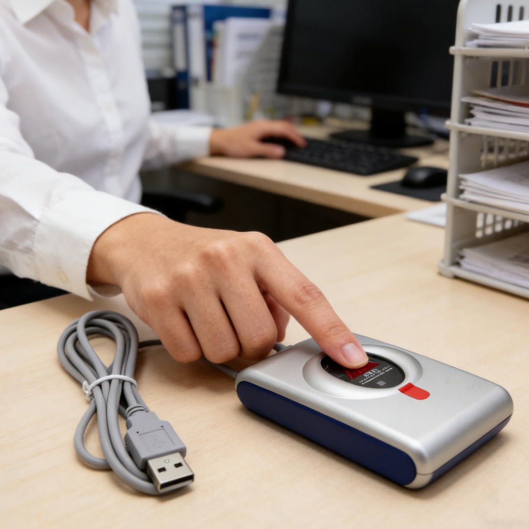 Czytnik linii papilarnych USB  – Fingerprint Reader Usb recenzja i cena