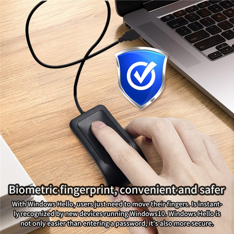 Czytnik linii papilarnych USB  – Fingerprint Reader Usb recenzja i cena
