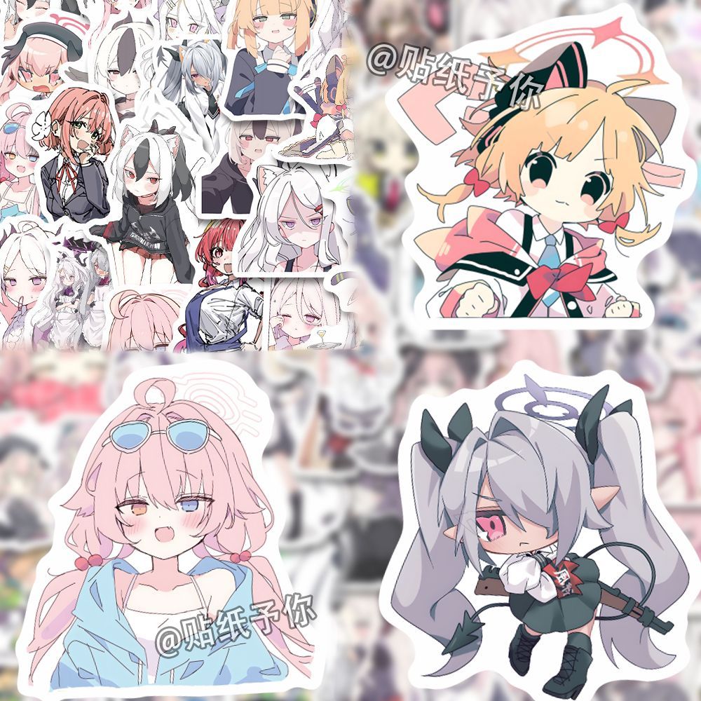 110PCS Anime Blue Archive Sora – Laptop Accessories Girls recenzja i cena