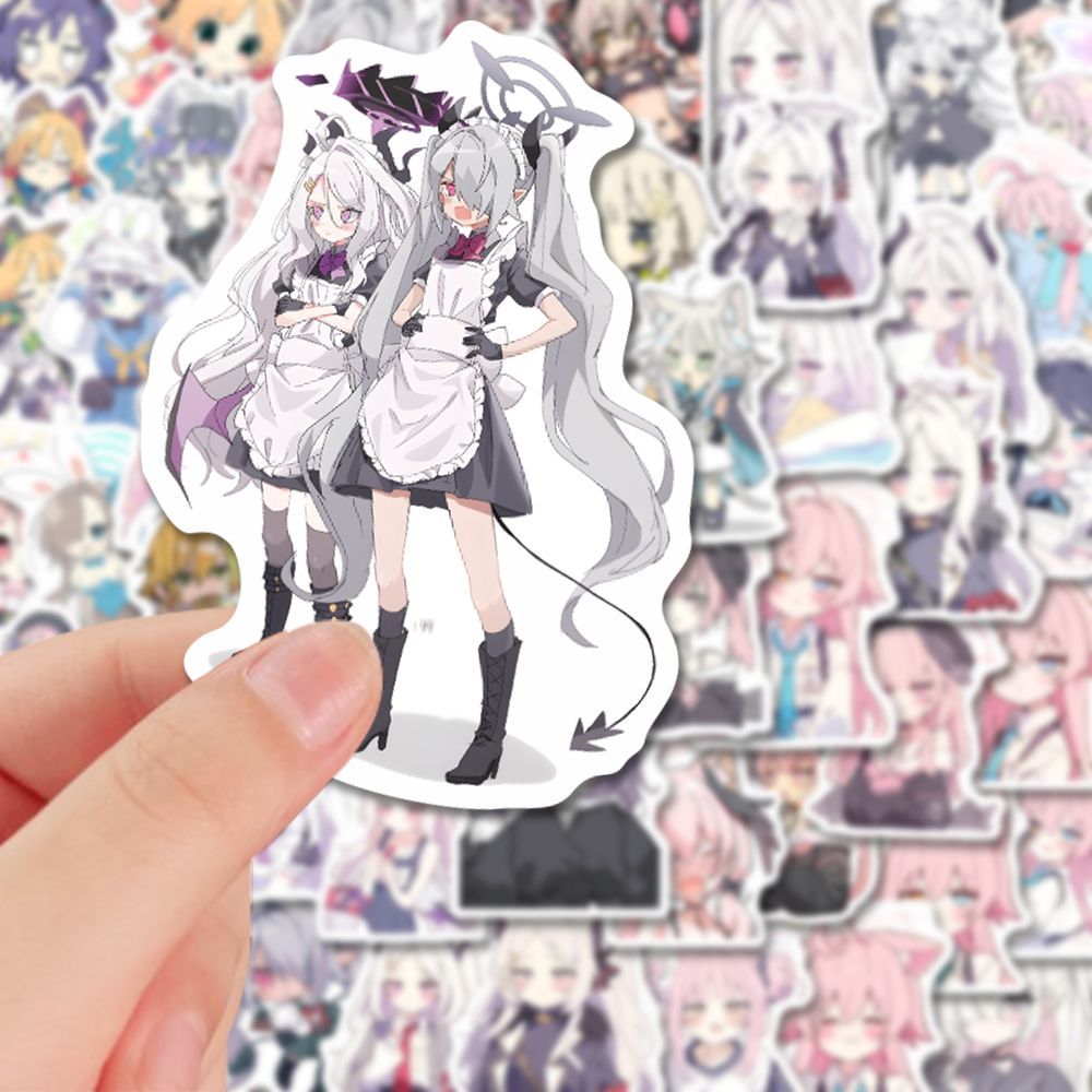 110PCS Anime Blue Archive Sora – Laptop Accessories Girls recenzja i cena