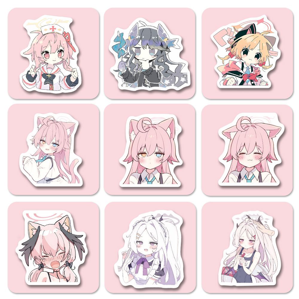 110PCS Anime Blue Archive Sora – Laptop Accessories Girls recenzja i cena