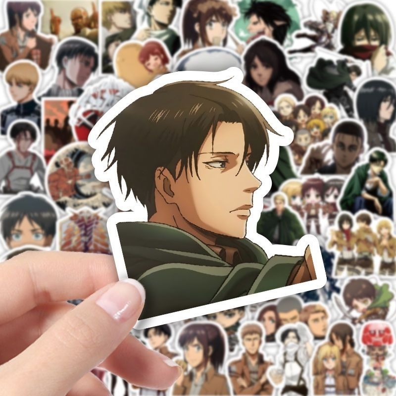 60 szt. Naklejek Anime Atak Ty – Laptop Accessories All recenzja i cena