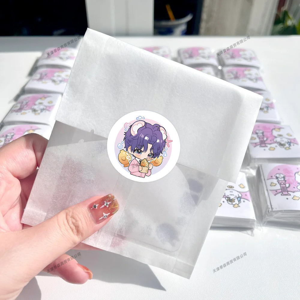 500 szt. Rolka Naklejek Kawaii – Laptop Accessories Aesthetic recenzja i cena