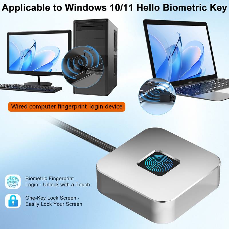 Czytnik linii papilarnych USB  – Fingerprint Reader Usb recenzja i cena