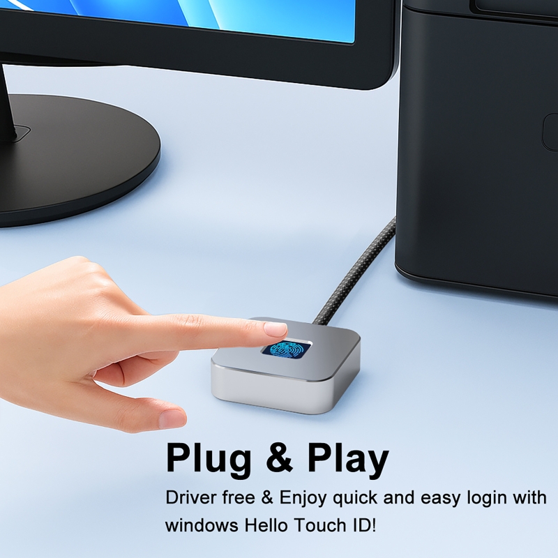 Czytnik linii papilarnych USB  – Fingerprint Reader Usb recenzja i cena
