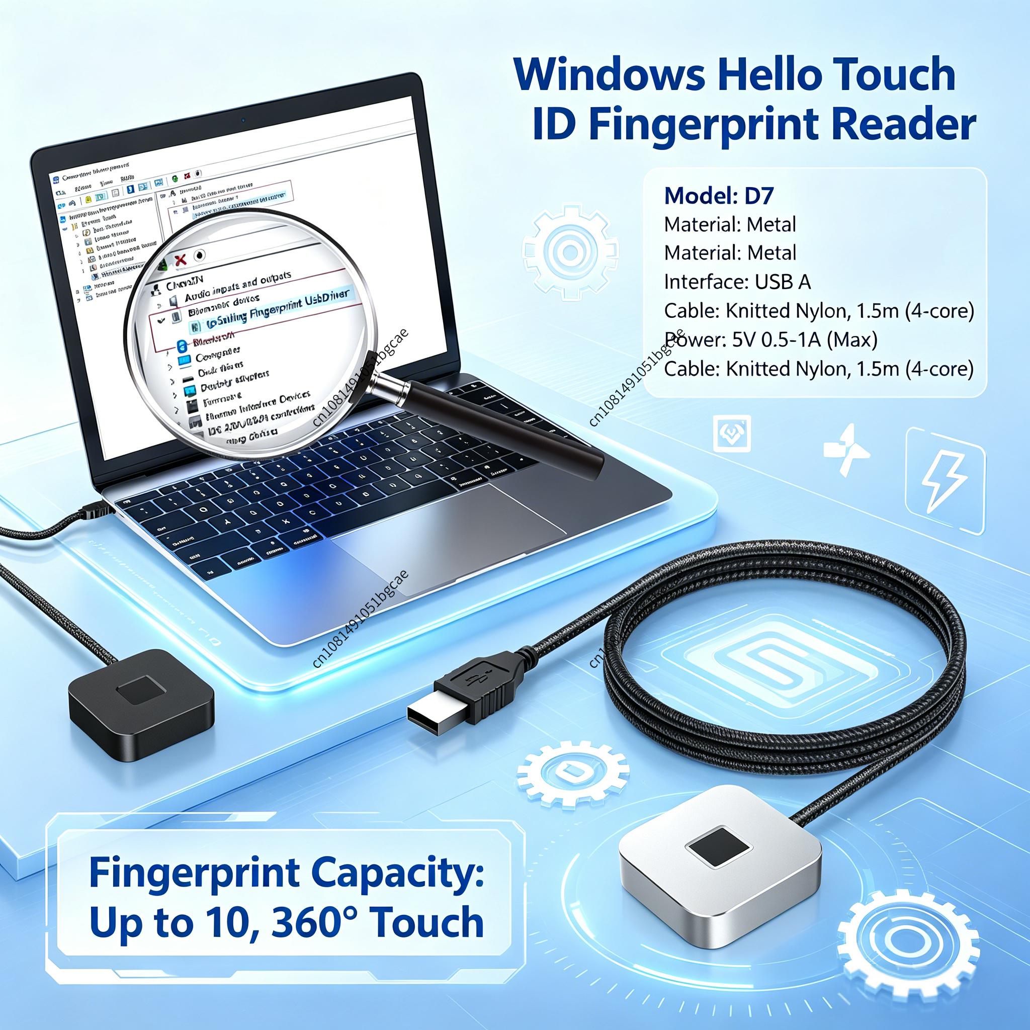 Czytnik linii papilarnych USB  – Fingerprint Reader Usb recenzja i cena
