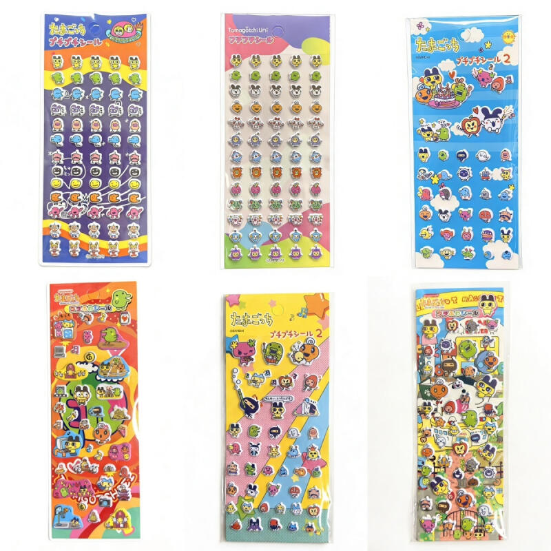 6 szt. Naklejki Tamagotchi z k – Laptop Accessories Gifts recenzja i cena