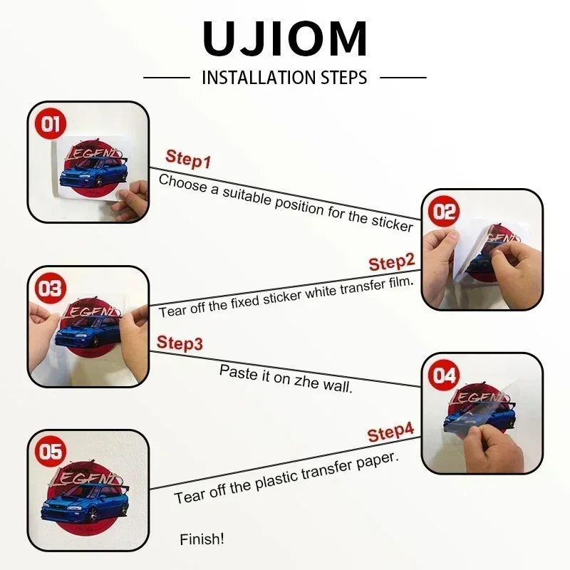 Naklejki ścienne UJIOM Loona S – Laptop Accessories Girls recenzja i cena