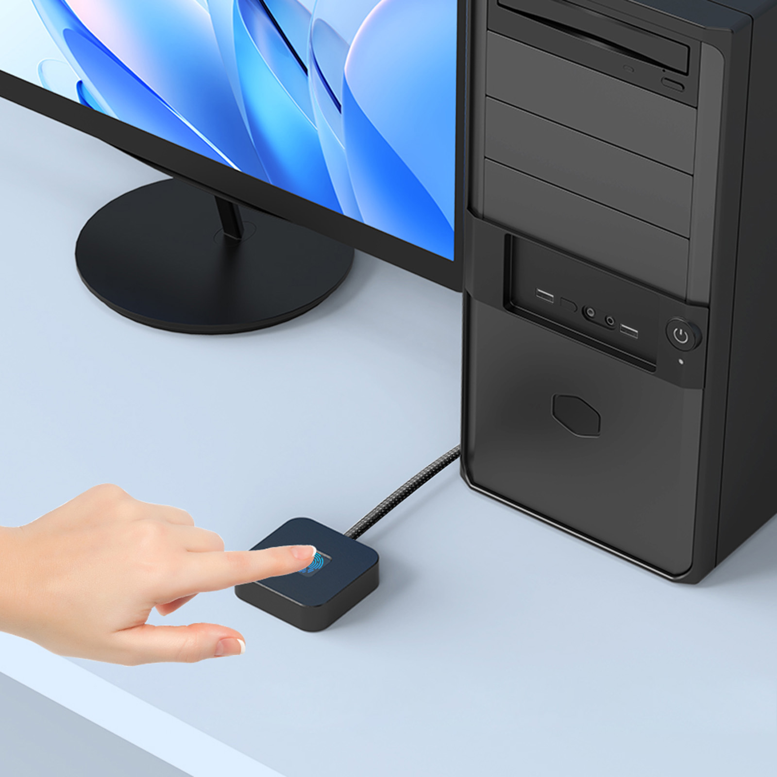 Czytnik linii papilarnych USB  – Fingerprint Reader Usb recenzja i cena
