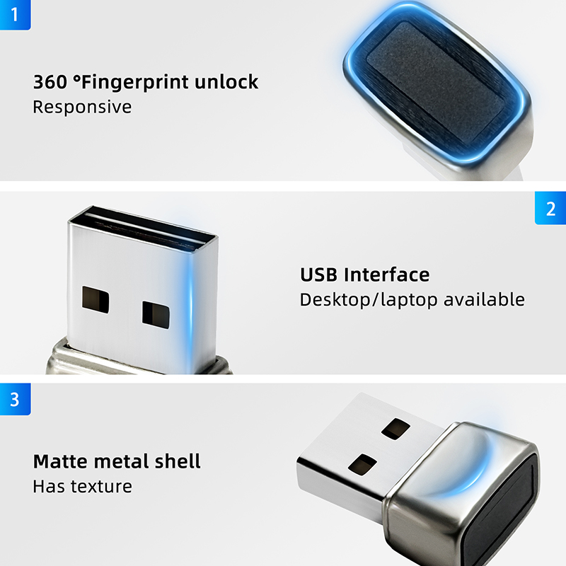 Mini Biometryczny Zamek na Odc – Fingerprint Reader Usb recenzja i cena